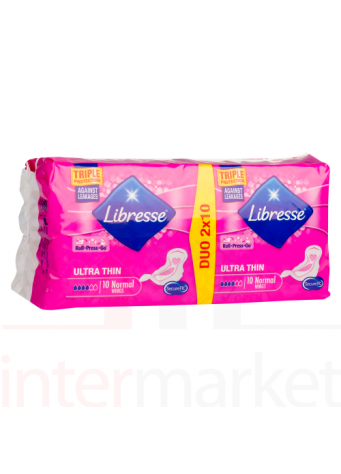 Higieniniai paketai Libresse Ultra Thin Duo 2x10vnt.